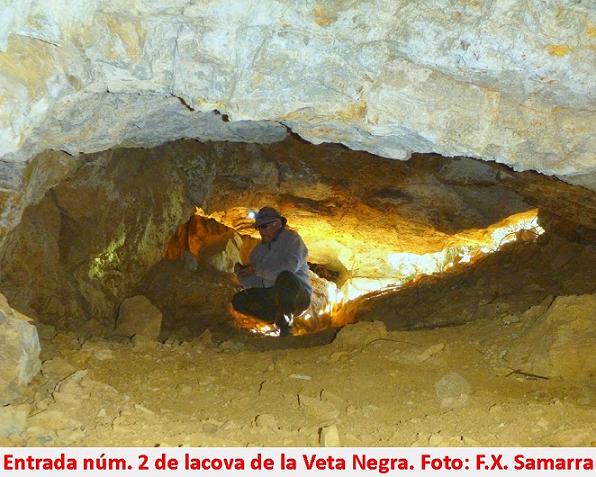 foto 2: Cova de la Veta Negra