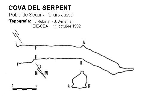 topo 0: Cova del Serpent