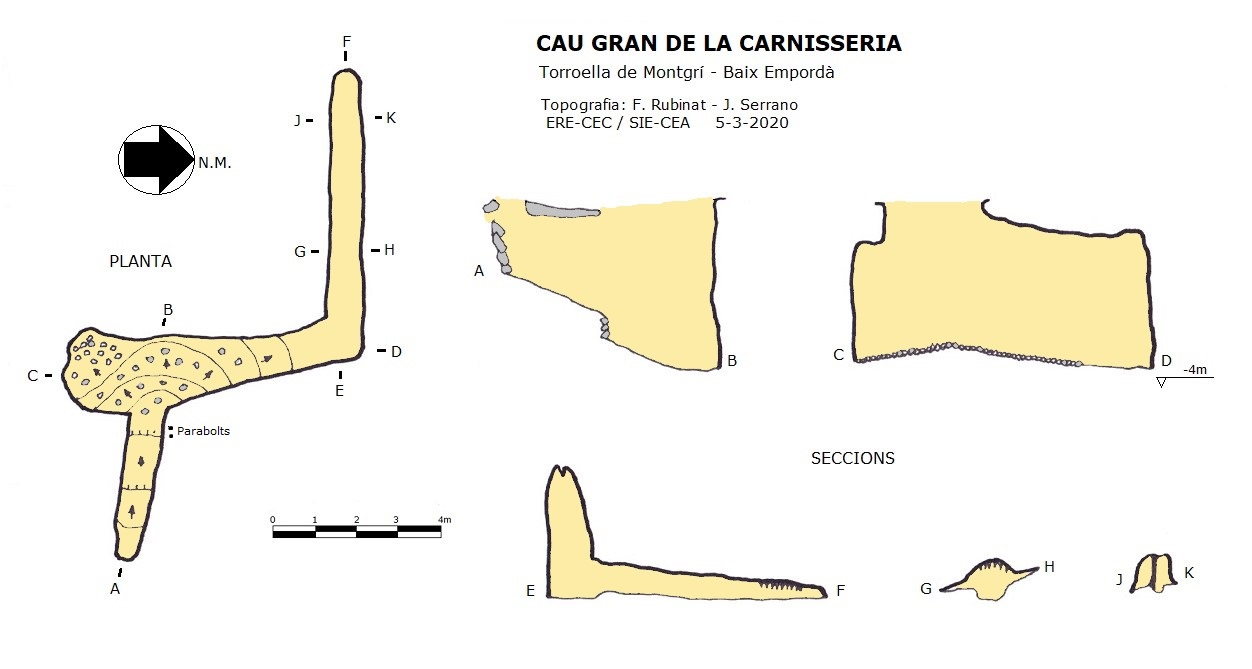 topo 0: Cau Gran de la Carnisseria