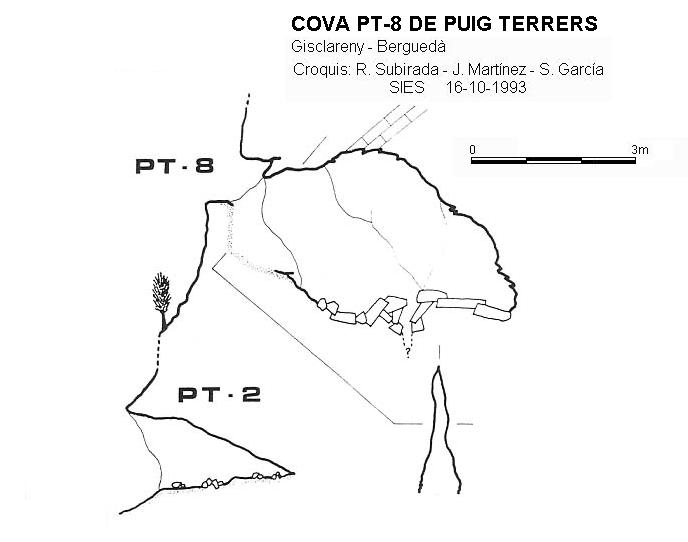 topo 0: Cova Pt-8 de Puig Terrers