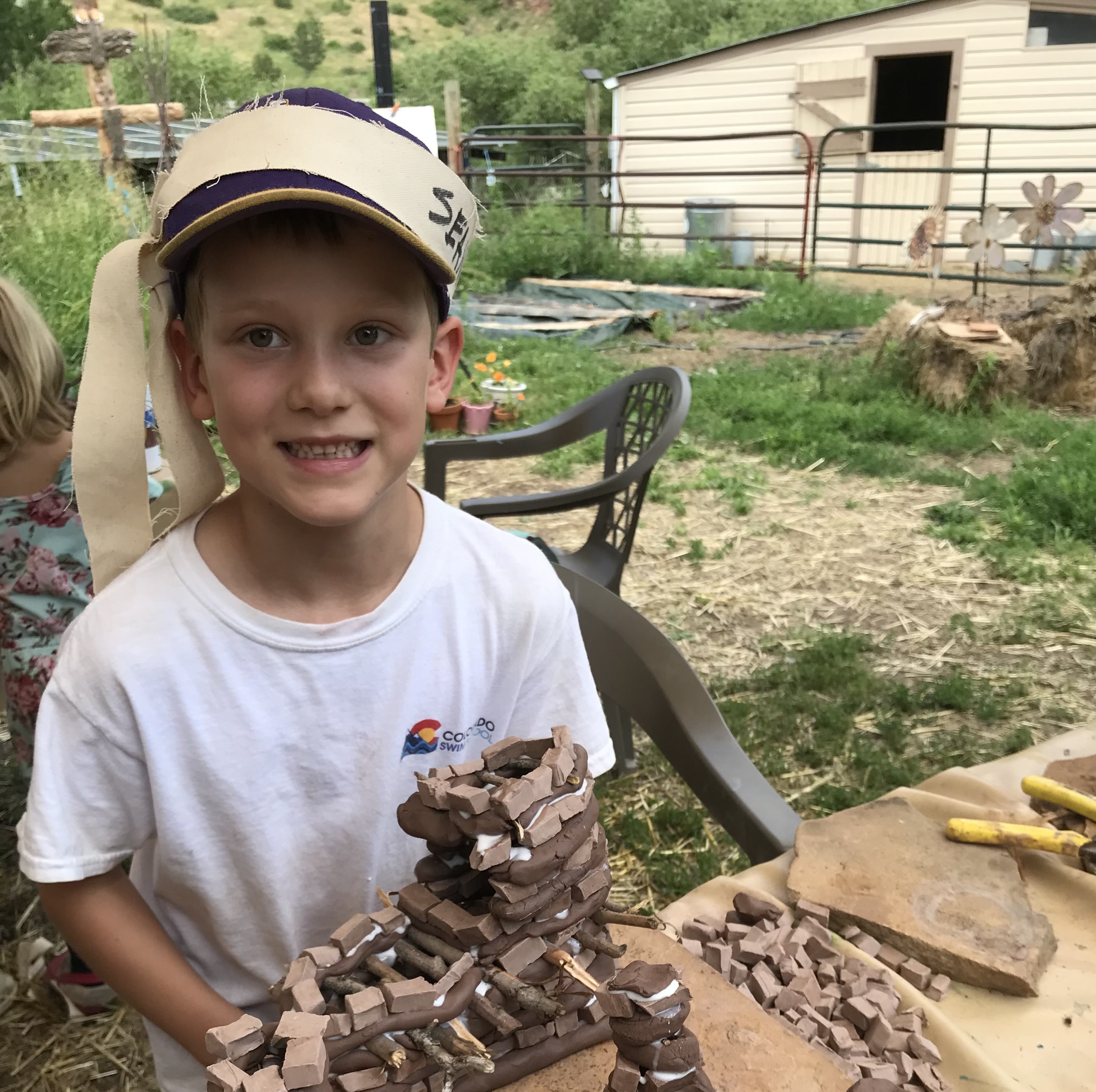 A clay sculpture comes to life