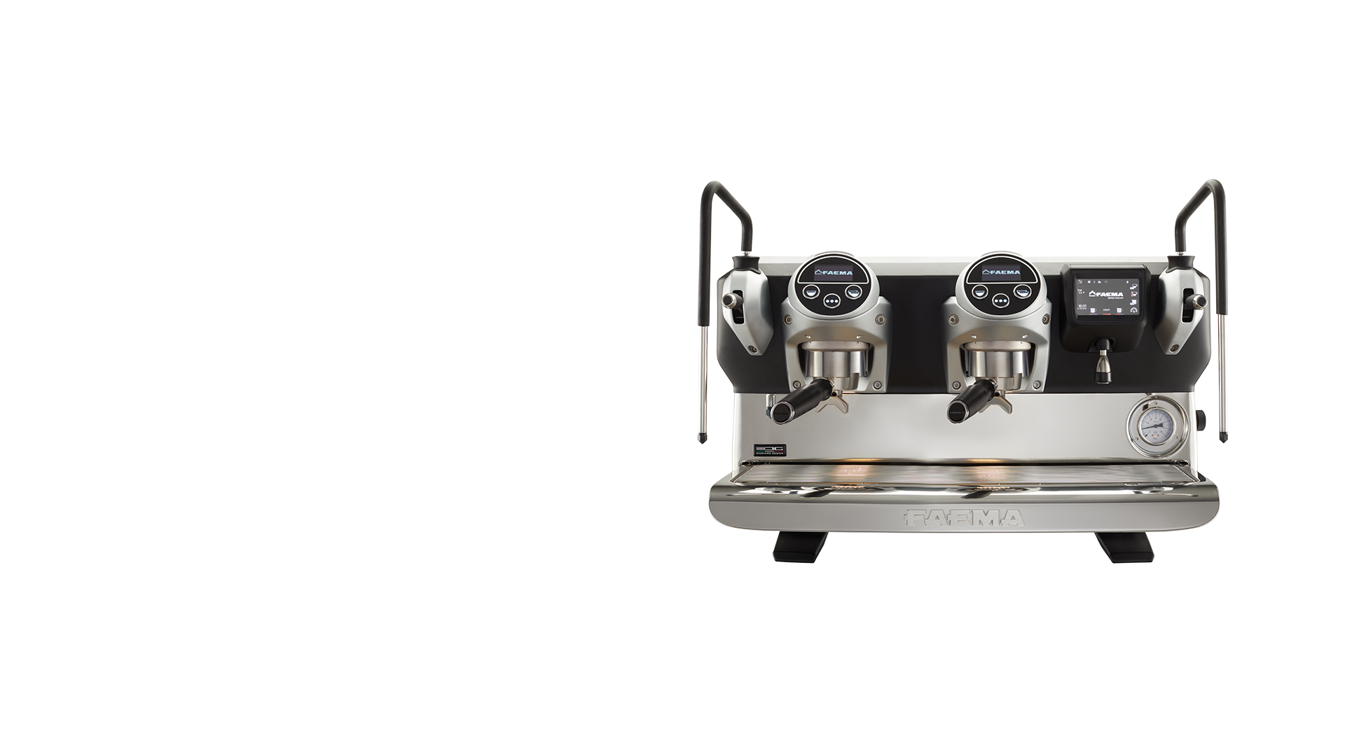 Faema E71 Professional Espresso Machine in Matte Black