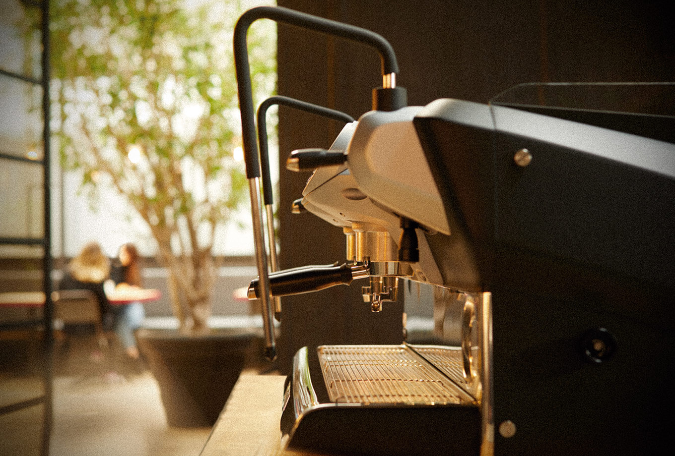 Faema E71 Digital Touchscreen Interface