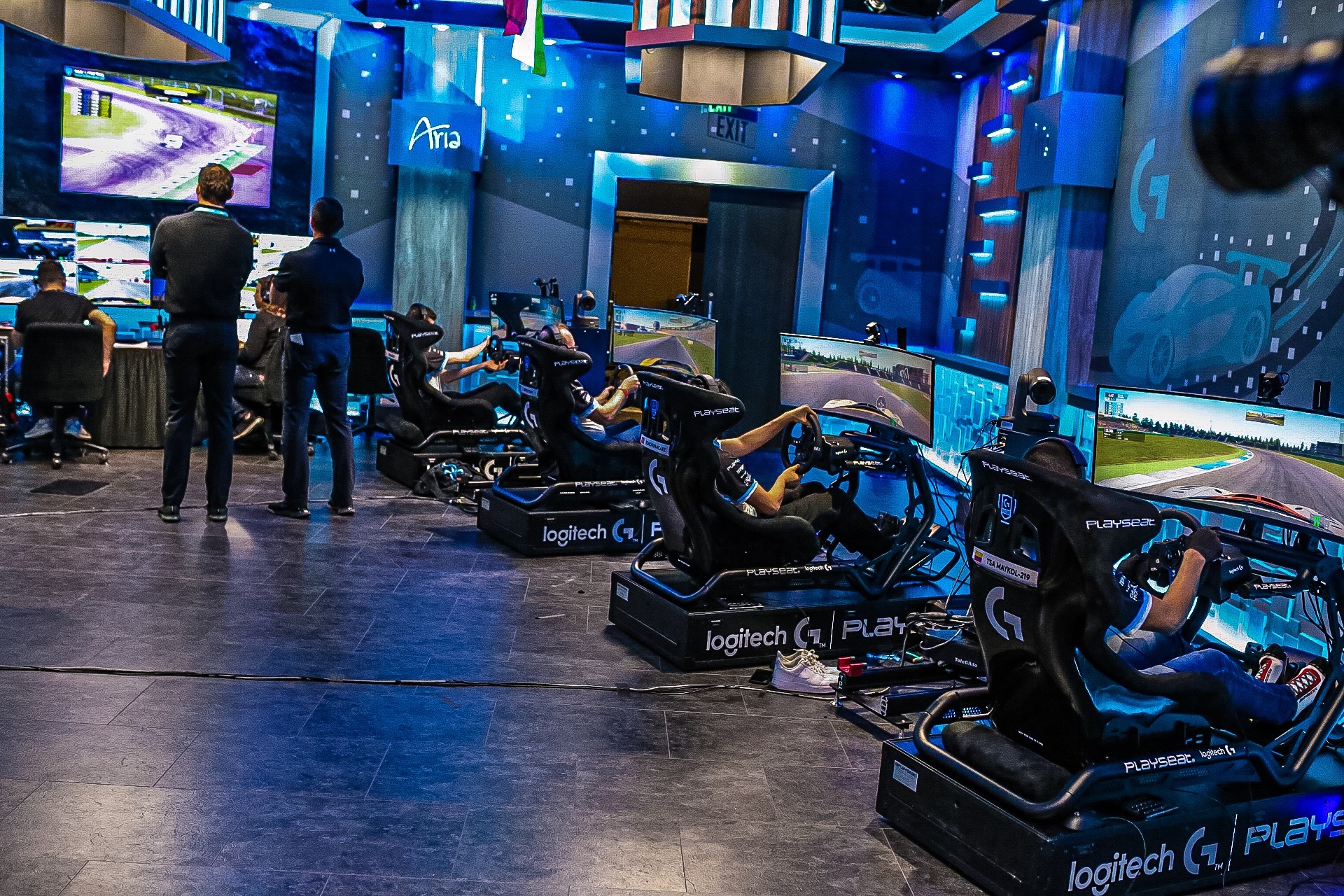 Logitech G Challenge eRacing Grand Finals at PokerGO Studio