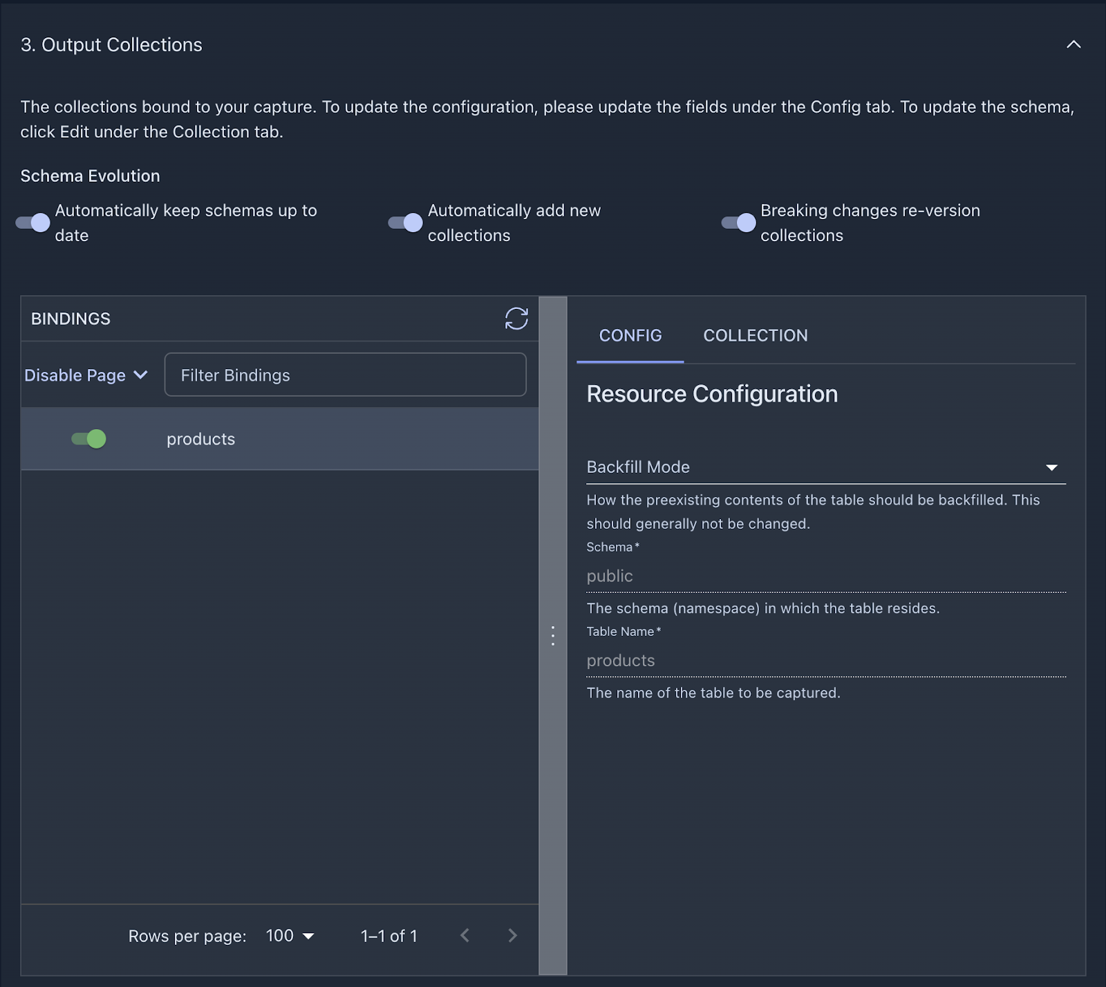 Configure Collections