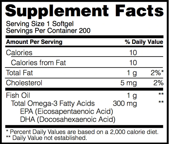 Fish Oil by Optimum Nutrition Over 69? FREE S/H