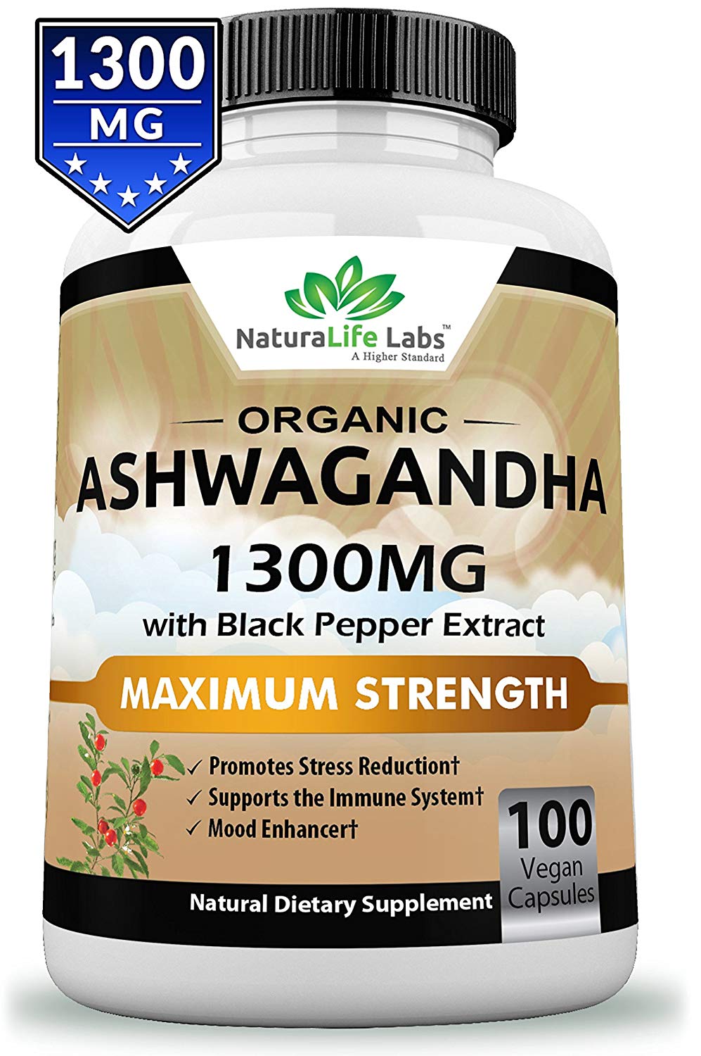 how much ashwagandha per day for anxiety