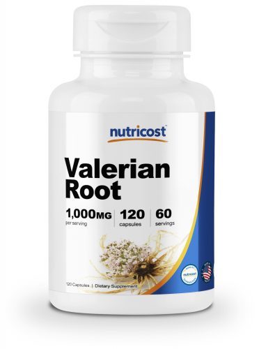 Nutricost Valerian Root Capsules 1000mg, 120 Caps - Gluten Free, Non ...