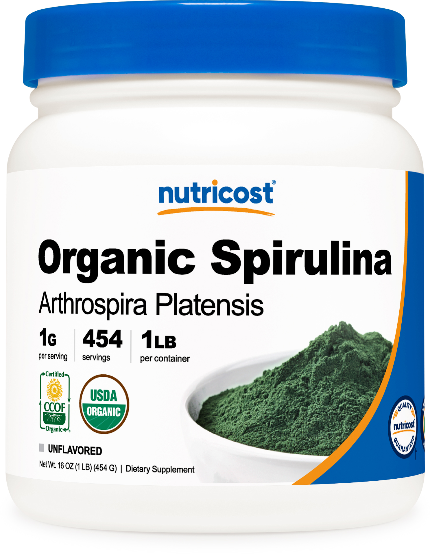 Spirulina 1LB Bottle