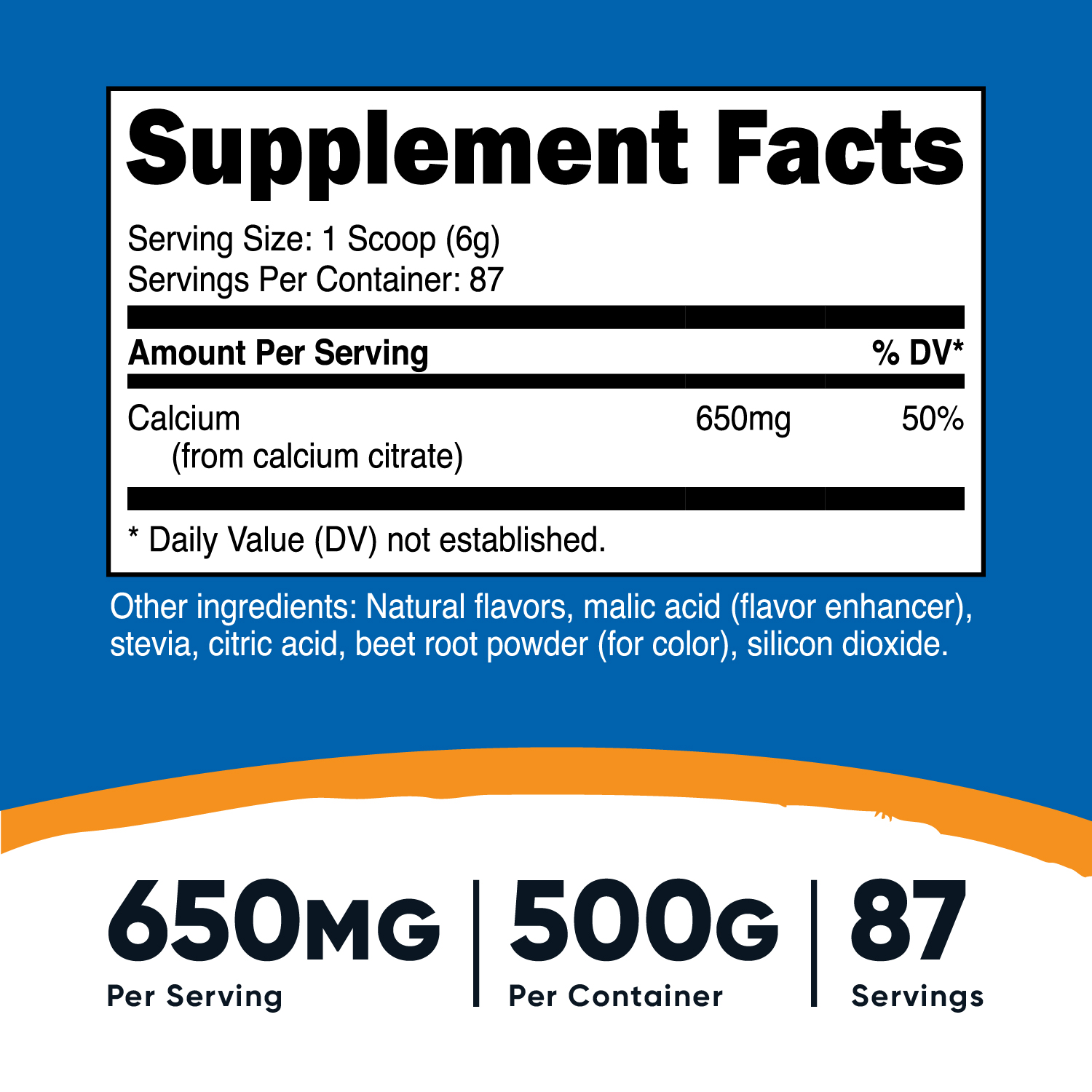 Supplement Facts