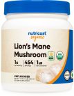 nutricost organic lion's mane mushroom powder bottle