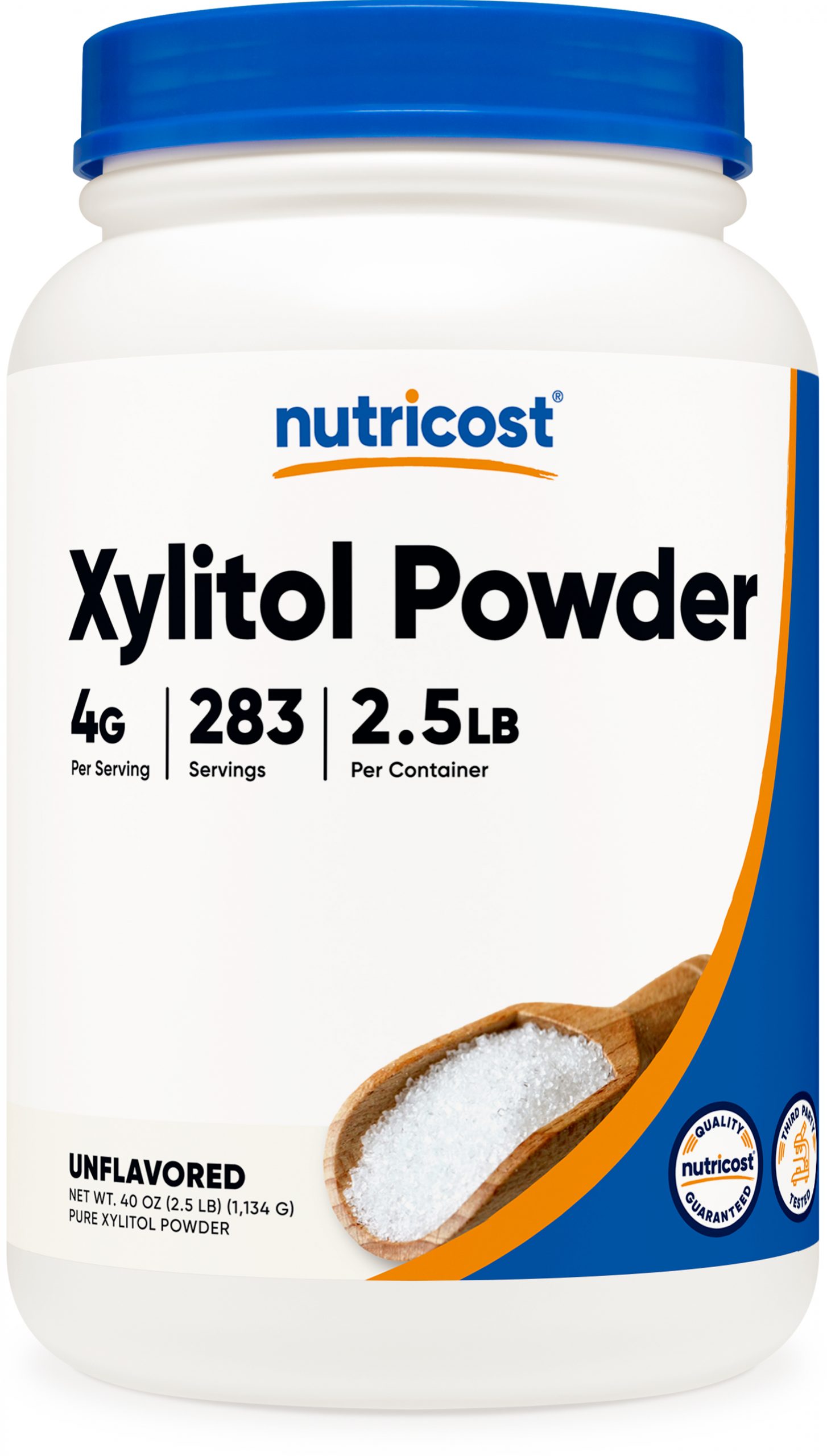 nutricost xylitol powder bottle