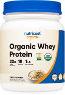 organic whey protein 1 pound bottle