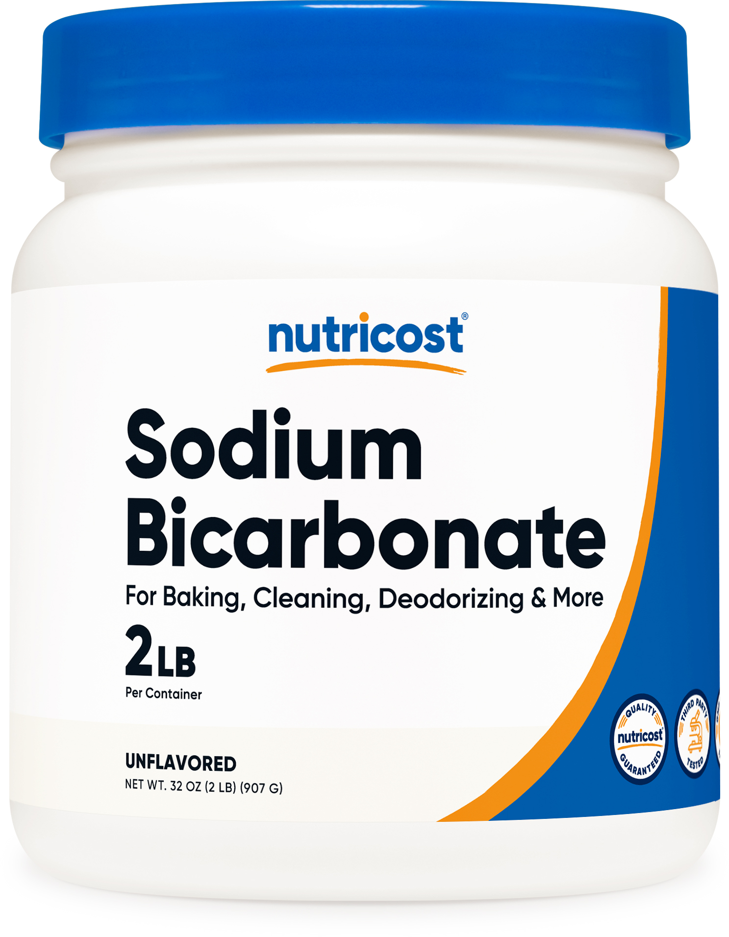 nutricost sodium bicarbonate 2 pounds bottle