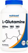 nutricost l-glutamine 800 mg 180 capsules
