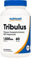 nutricost tribulus terrestris 120 capsules bottle