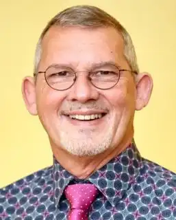 This is a photo of education expert doctor Piet van der Zanden