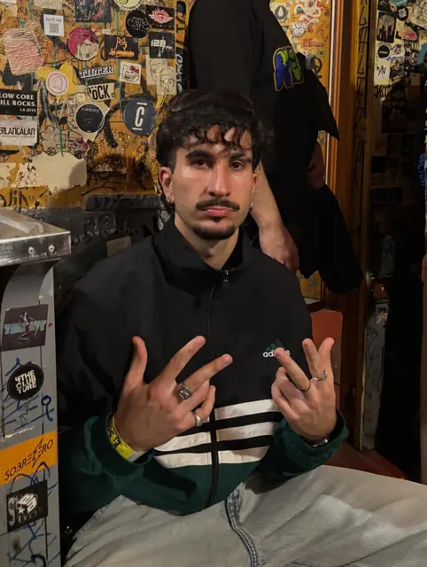 Track Jacket Going-Out Fit Without Looking Like Gym Clothes