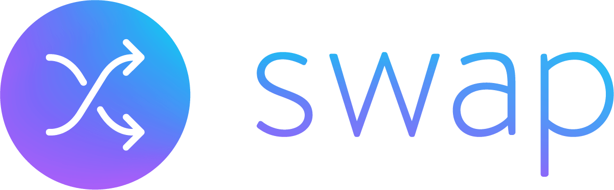 Swap. Swap logo. To swap. Swapping лого.