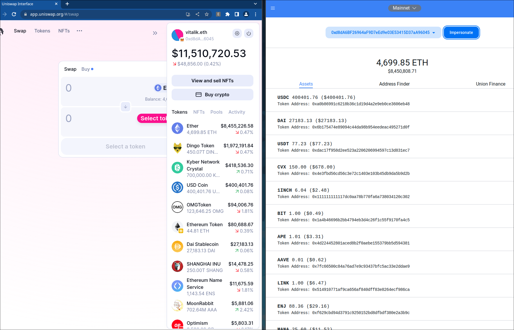Prank Wallet ETHGlobal