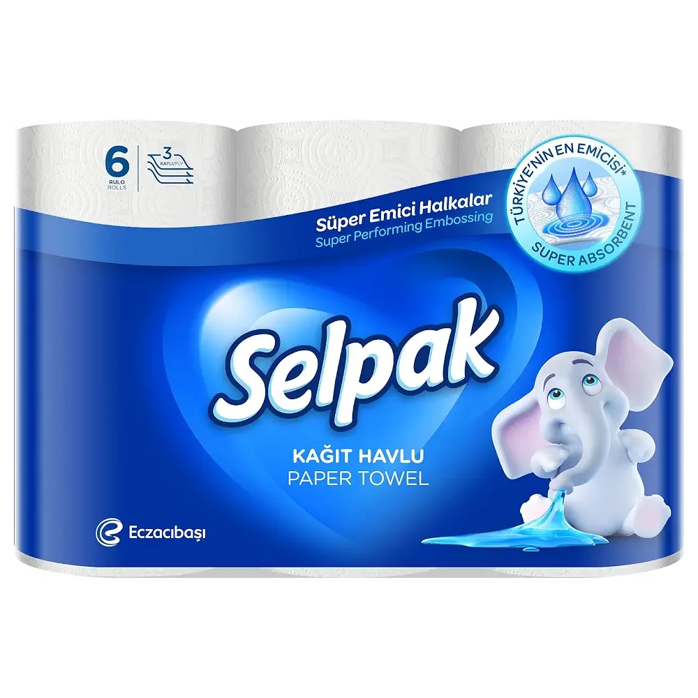 Selpak Kağıt Havlu 6'lı