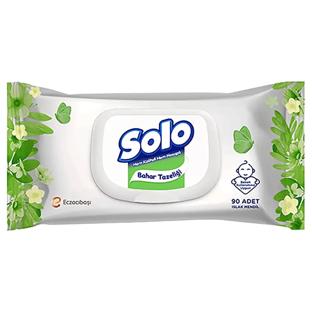 Solo Islak Havlu Kapaklı 90 Yaprak