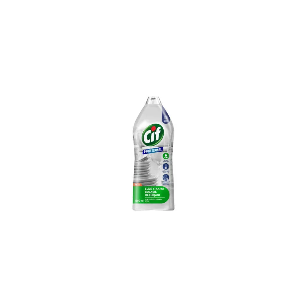 Cif Professional Bulaşık Deterjanı Elde Yıkama 1500ml