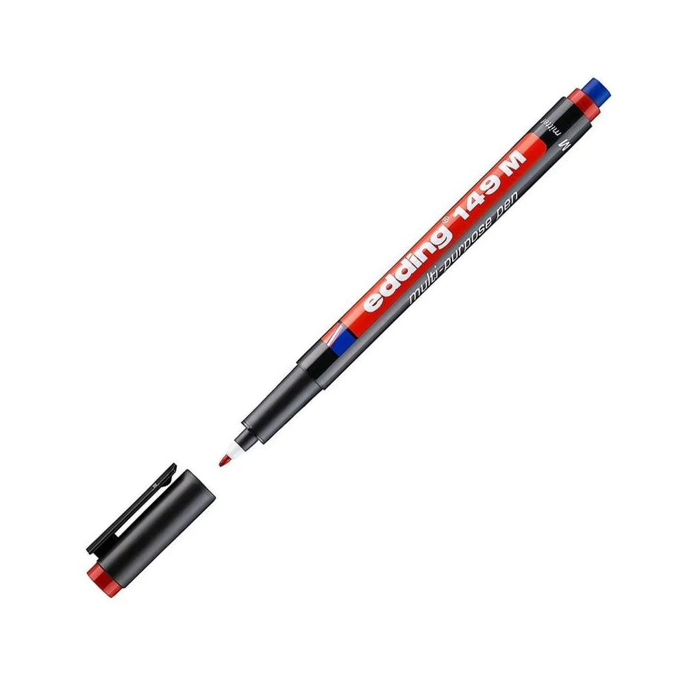 Edding Asetat Kalemi E-149M Kırmızı