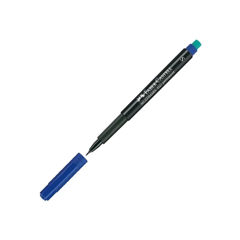 Faber Castell Asetat Kalemi Permanent S Seri Mavi