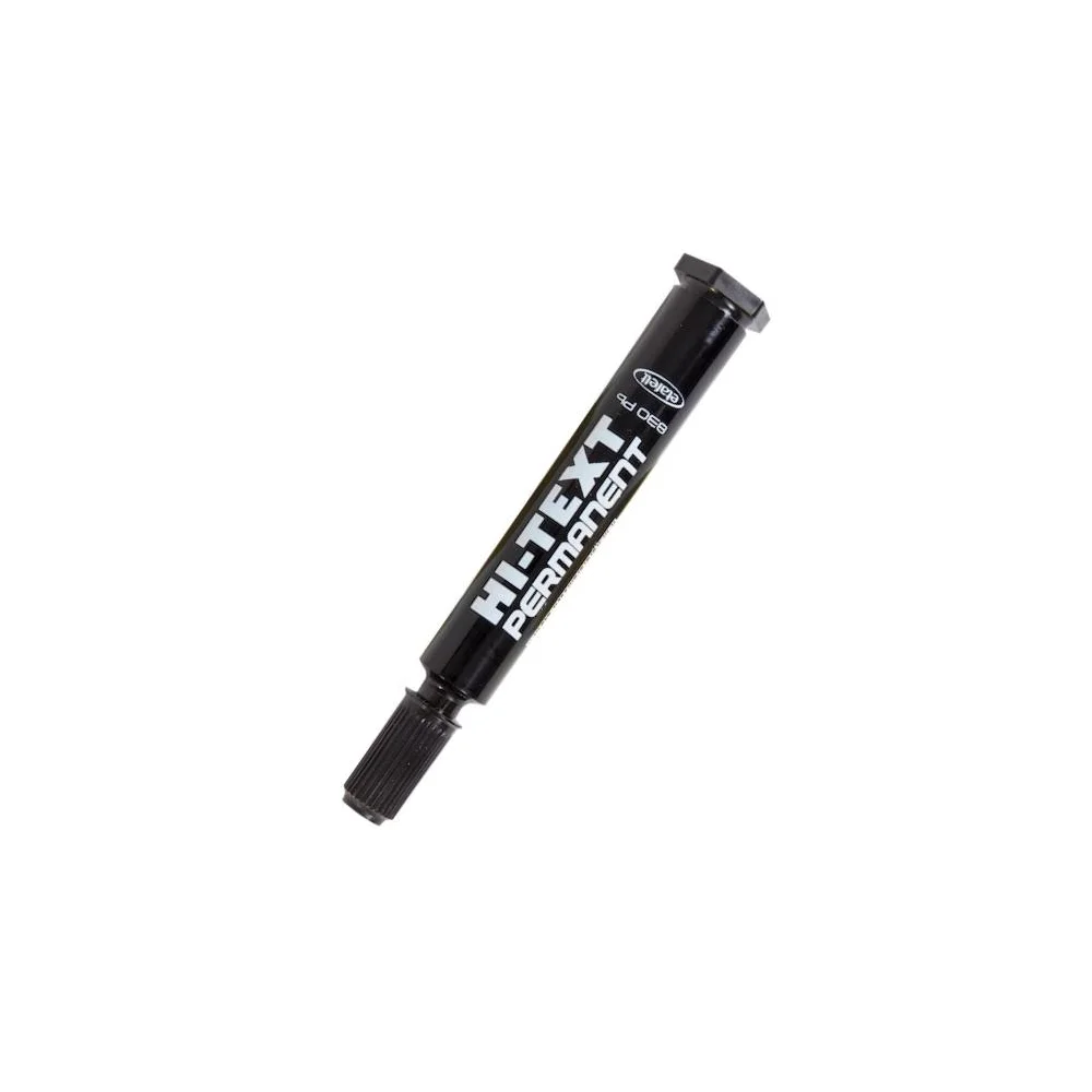 Hi-Text Permanent Marker Yuvarlak Uç Siyah 830pb