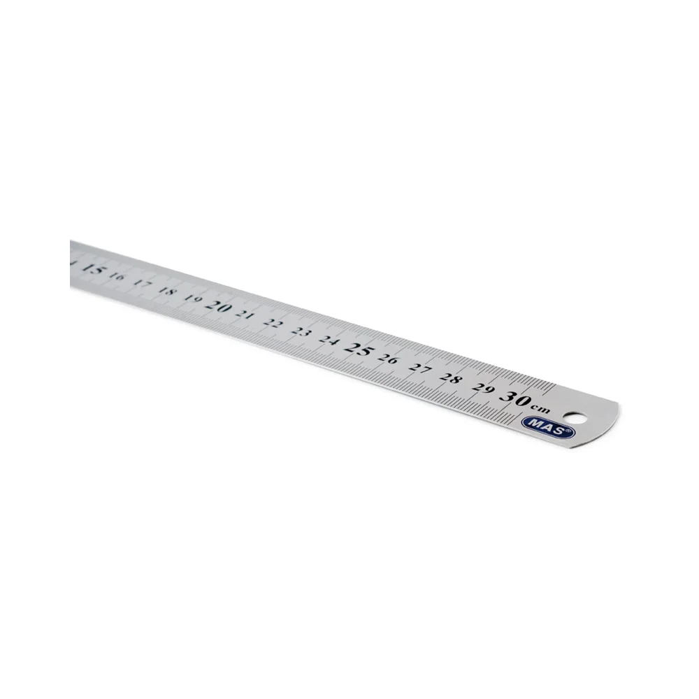 Mas Çelik Cetvel 30 Cm Standart