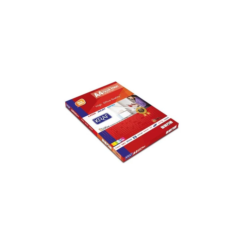 Kraf Laser Etiket KF-2204 105 X 148.5 mm