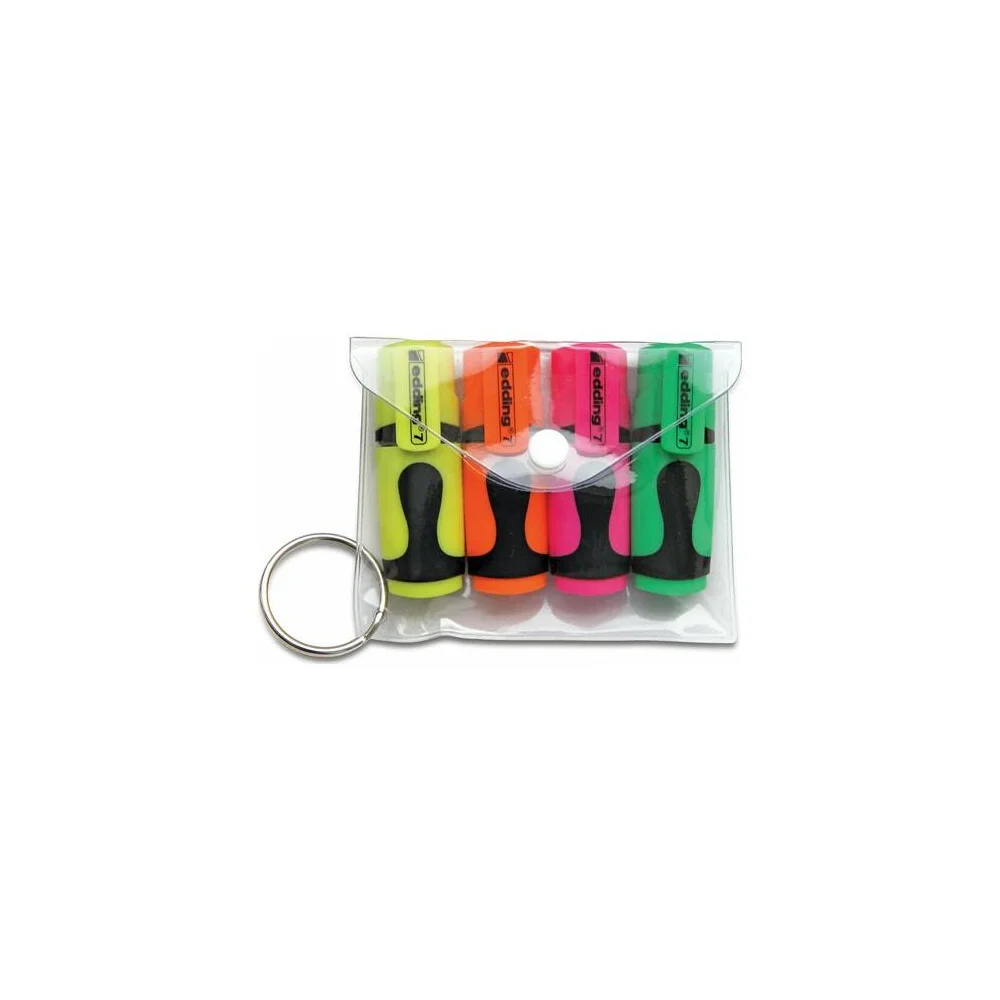 Edding Mini Fosforlu Kalem 4 Renk