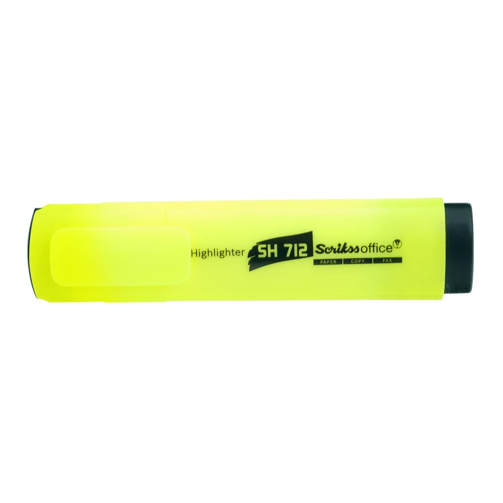 Scrikss Office Sarı Fosforlu Kalem SH712