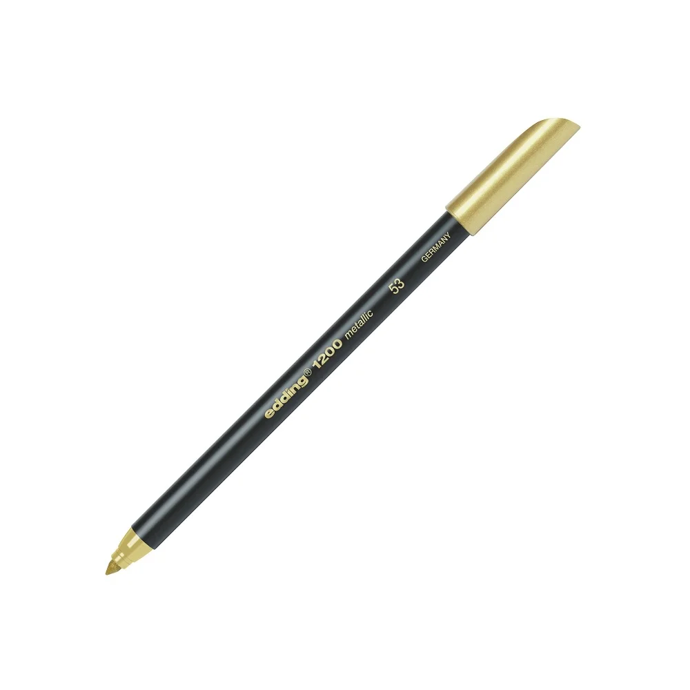 Edding Grafik Kalemi E-1200 Metalik Altın