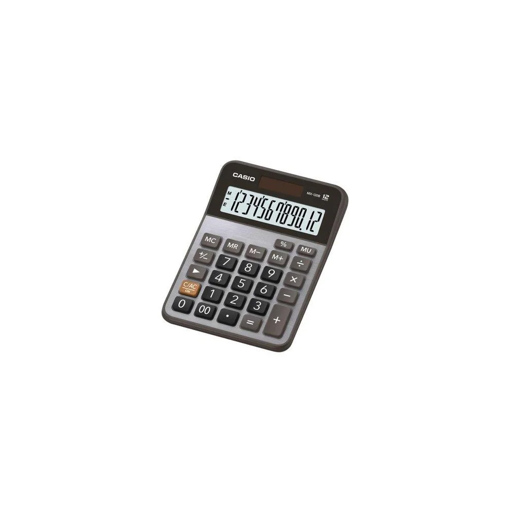 Casio Hesap Makinesi Masa Tipi MX-120B 12 Hane