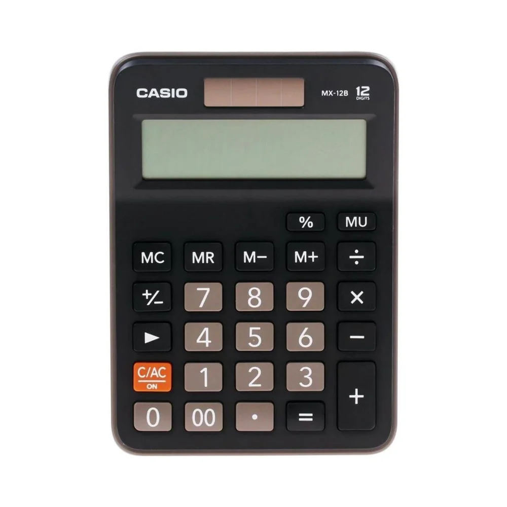 Casio Hesap Makinesi Masa Üstü 12 Hane MX-12B