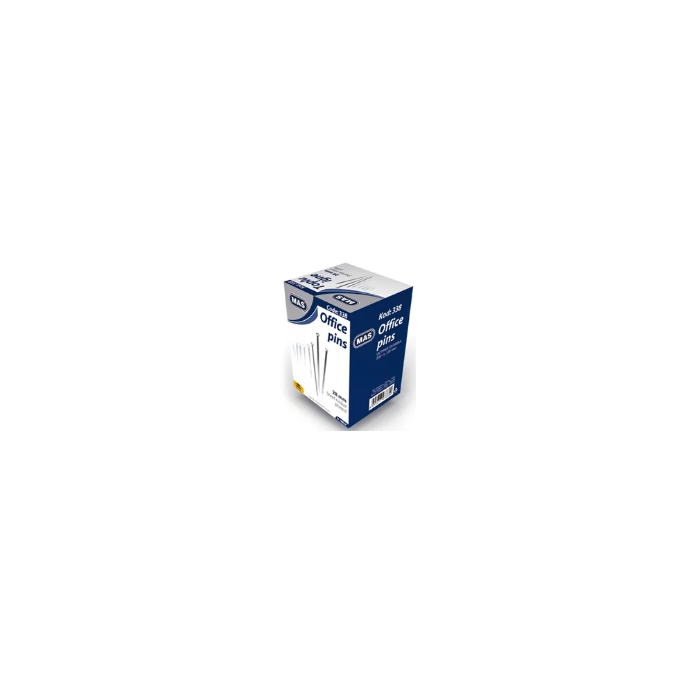 Mas 338 Toplu İğne 500 Gr Nikelli 28 mm