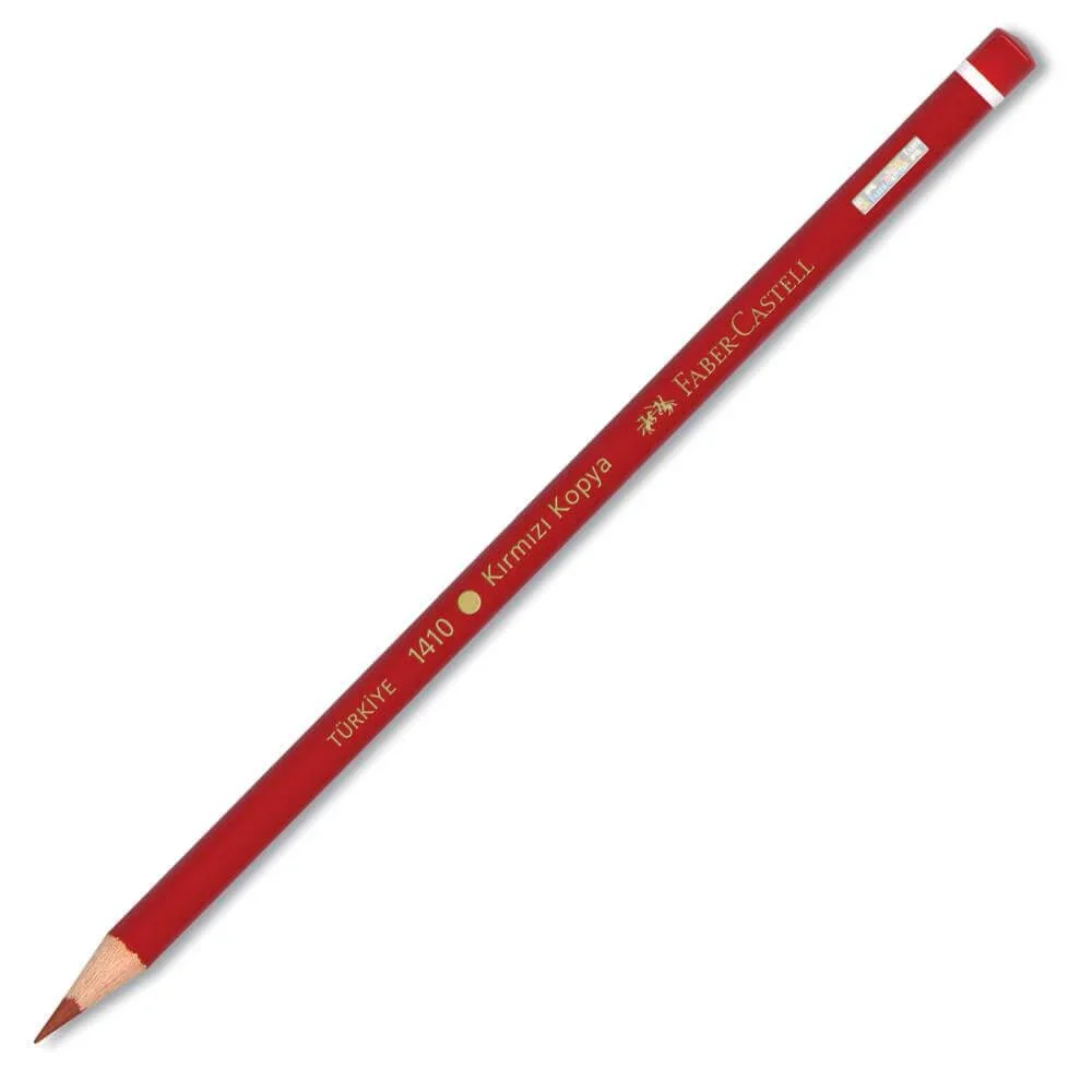 Faber Castell Kopya Kalemi Kırmızı
