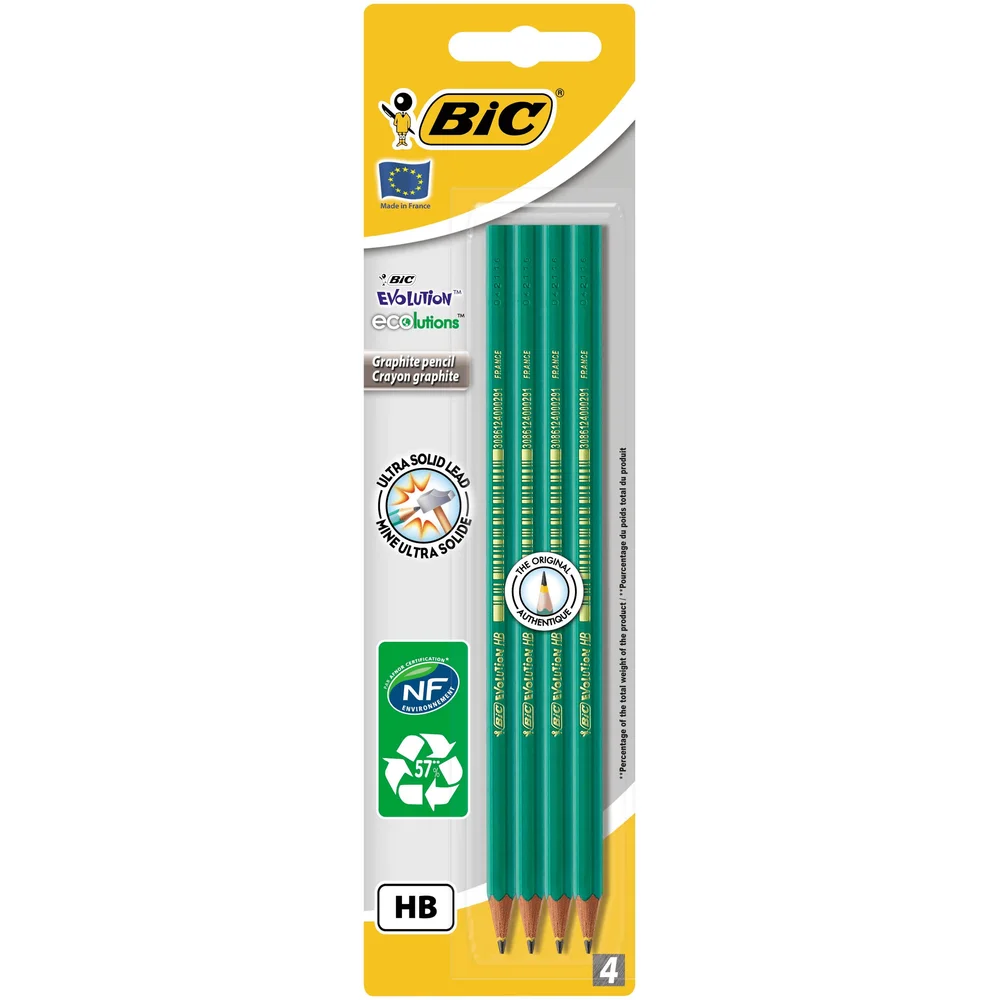 Bic Evolution 650 Hb Kurşun Kalem 4'lü