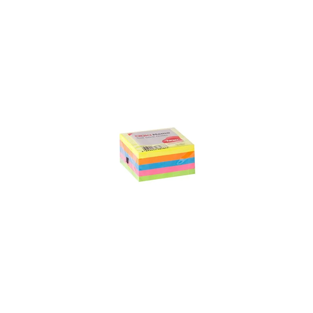 Noki Yapışkanlı Not Kağıdı Pastel (75x75) Neon 400 Sayfa