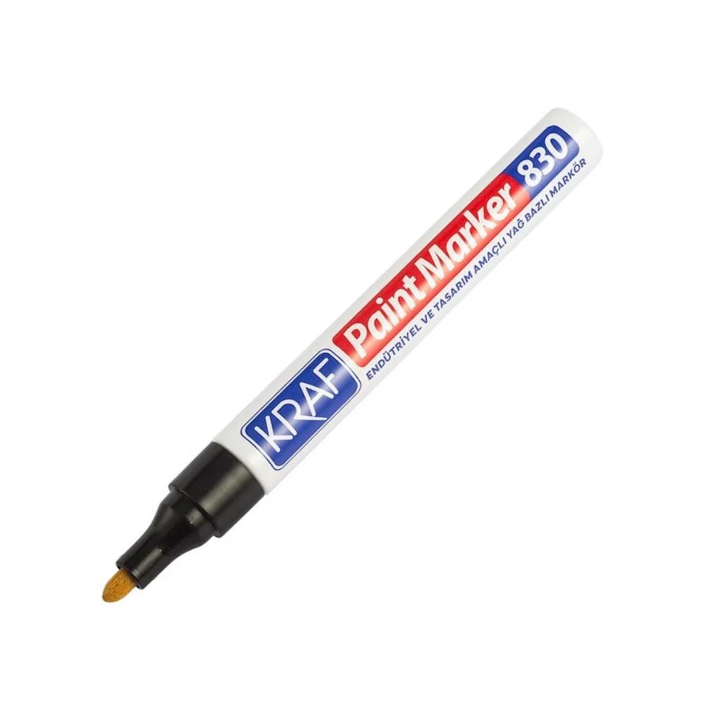 Kraf Paint Markör 830 Siyah