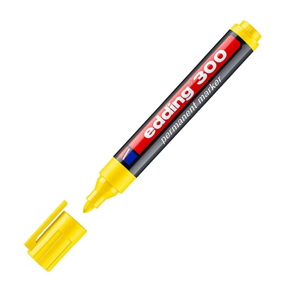 Edding Permanent Markör E300 Sarı
