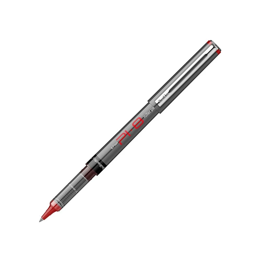Scrikss PI8 Roller Kalem 0.7 mm Kırmızı
