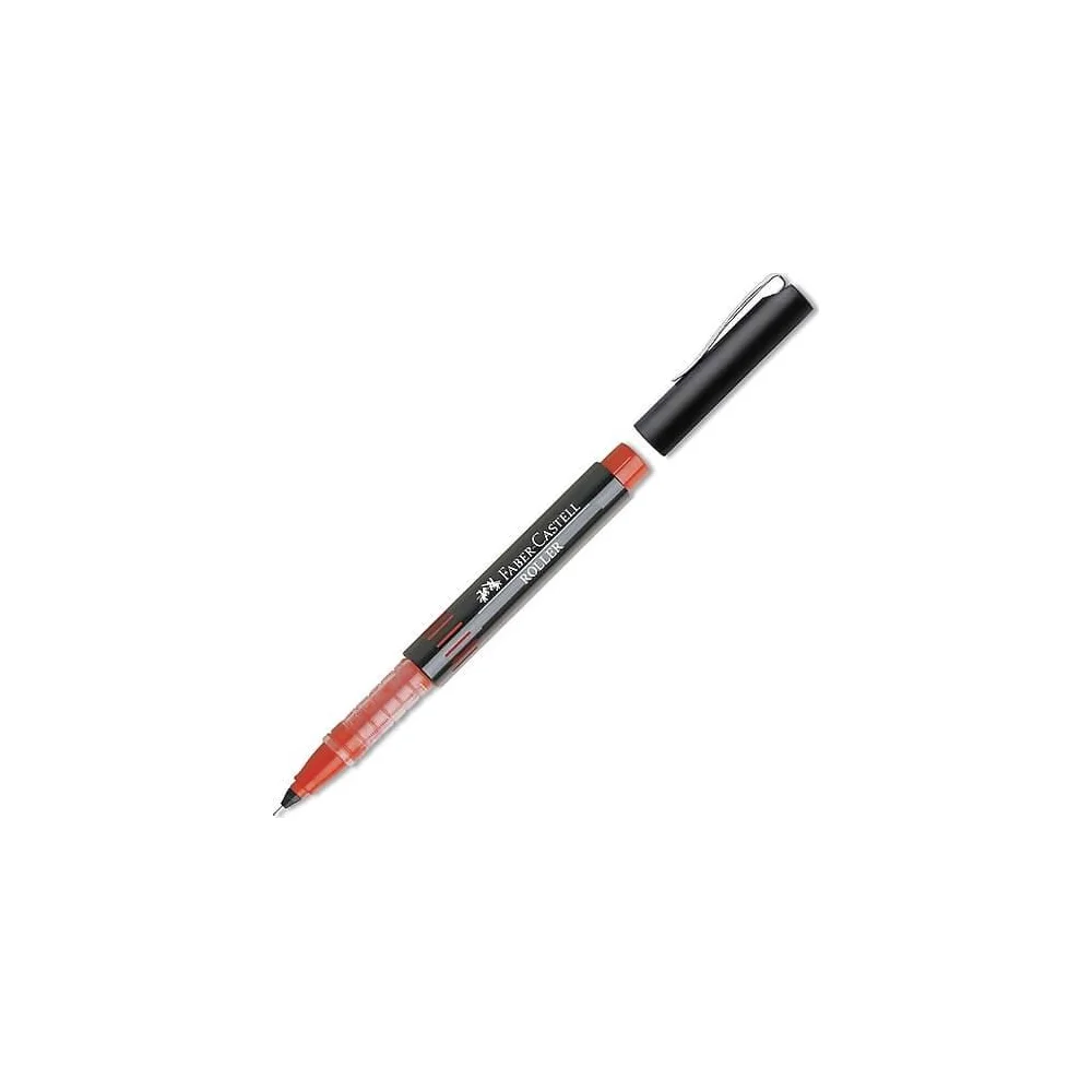 Faber Castell 0.5 mm İğne Uçlu Roller Kalem Kırmızı 5405