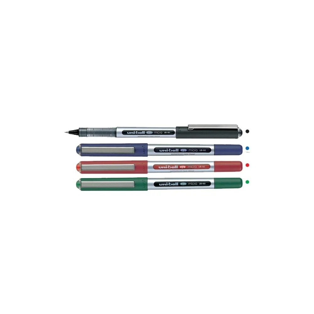 Uniball UB-150 Roller Kalem Eye Micro Bilye Uç 0.5 MM Kırmızı