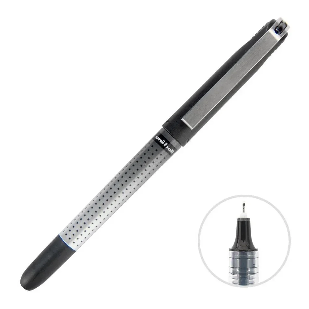 Uniball UB-185S Roller Kalem Eye Needle 0.5 Siyah