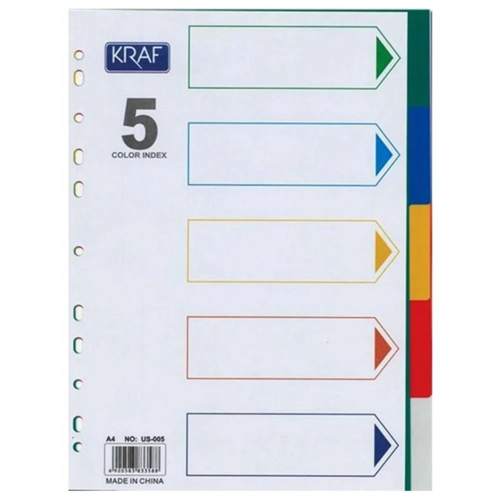 Kraf Separatör 5 Renk