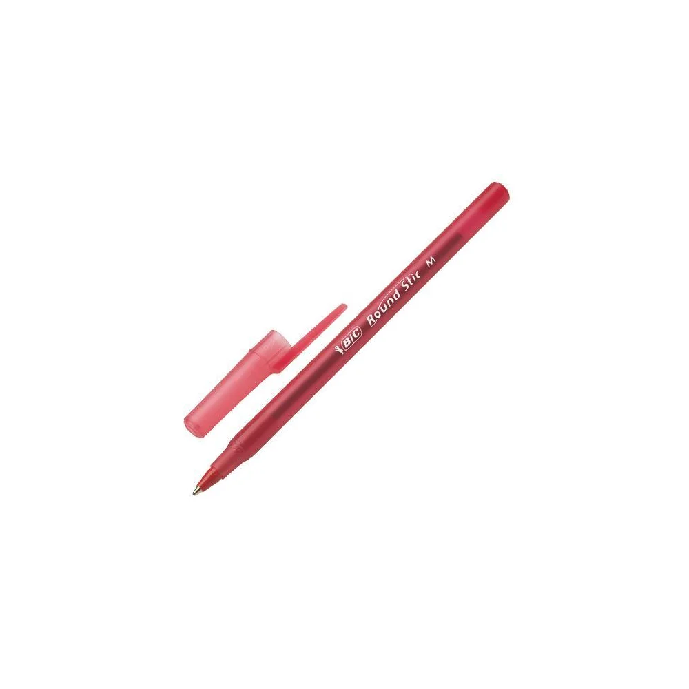 BIC Tükenmez Kalem Round Stick Kırmızı