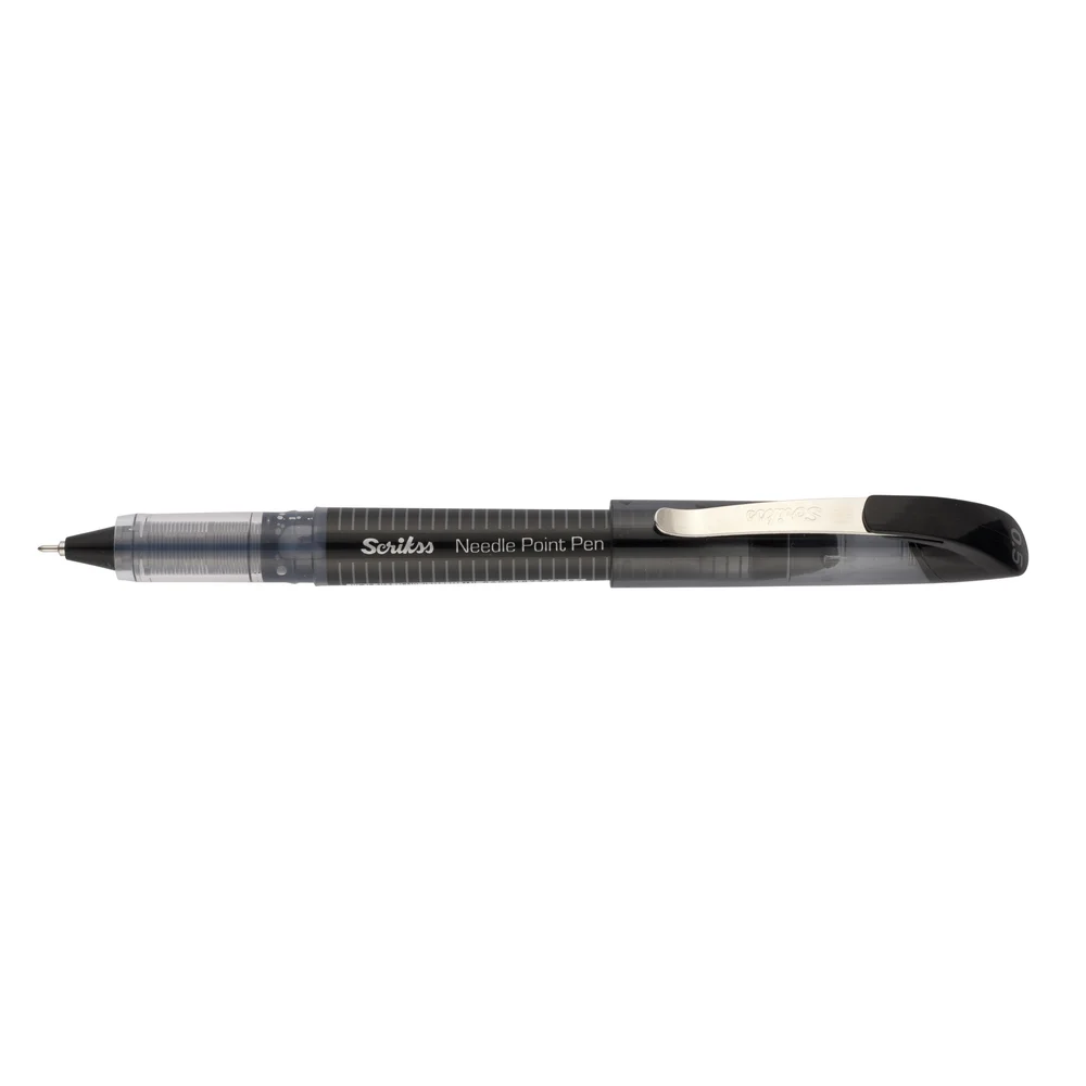 Scrikss NP-68 İğne Uç 0.5 mm Siyah Tükenmez Kalem